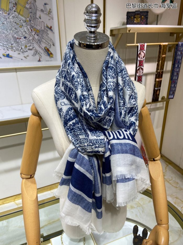 Streetwear Scarf Dior 323754 SIZE:110*200cm