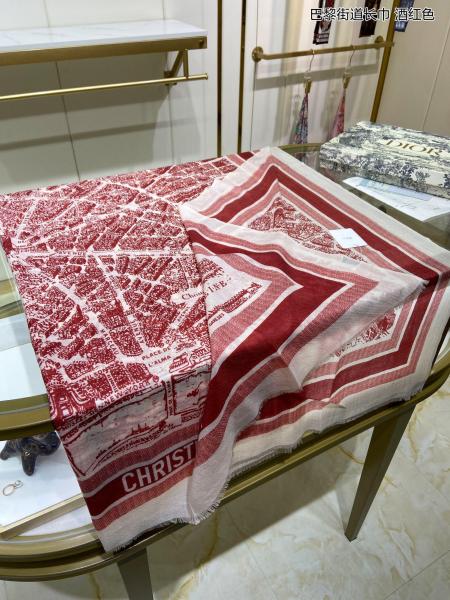 Streetwear Scarf Dior 323753 SIZE:110*200cm