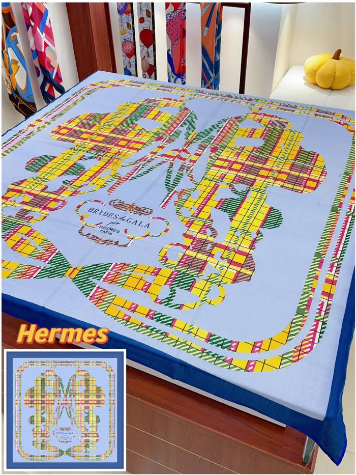 Streetwear Scarf Hermes 323765 SIZE:140cm*140cm