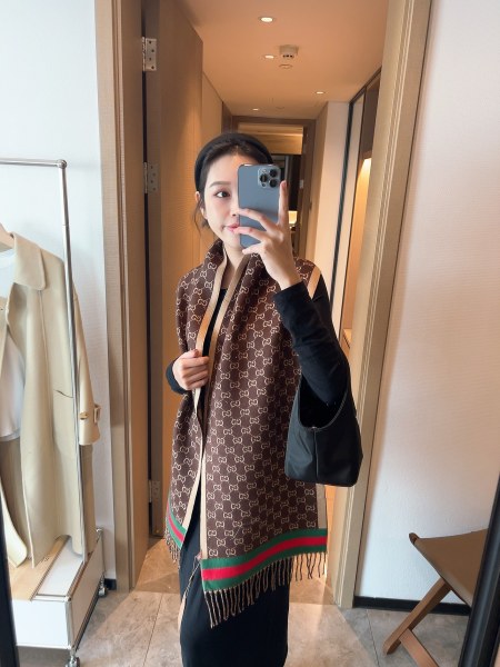 Streetwear Scarf Dior 323811 size:65.180cm