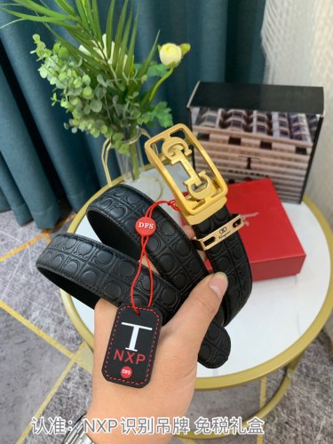 Streetwear Belt Ferragamo 319118 size:3.5cm