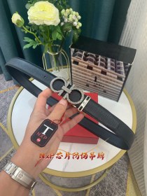 Streetwear Belt Ferragamo 319136 size:3.5cm