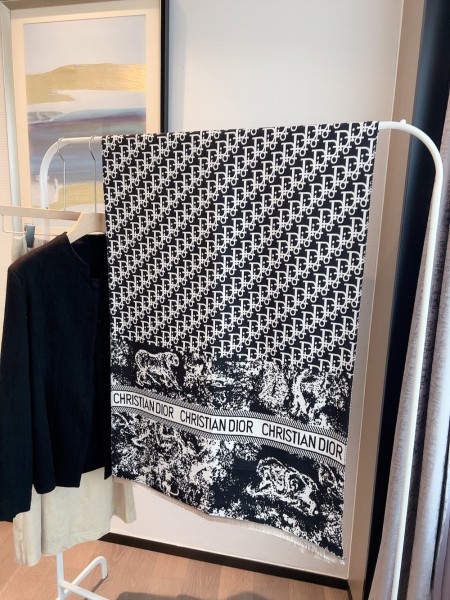 Streetwear Scarf Dior 323812 size:65.180cm