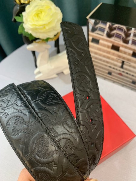 Streetwear Belt Ferragamo 319146 size:3.5cm