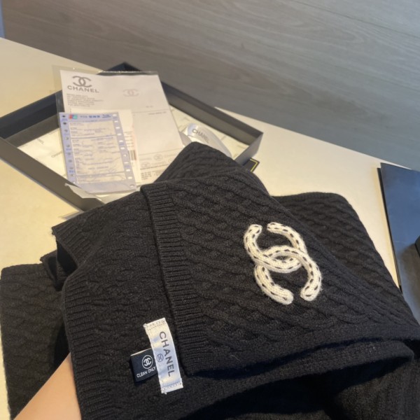 Streetwear Scarf CHANEL 323724 SIZE:33*170cm
