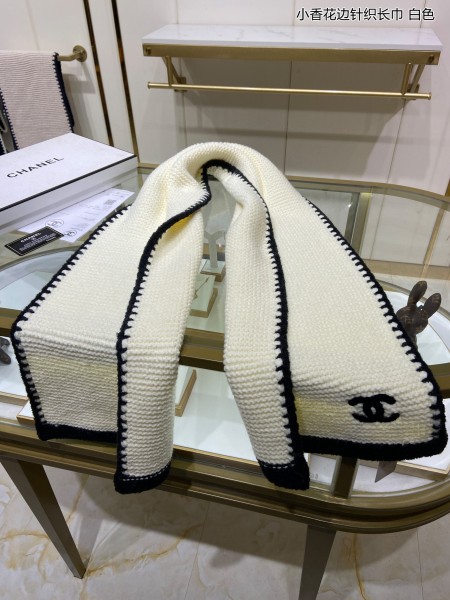 Streetwear Scarf CHANEL 323761 SIZE:33*170cm