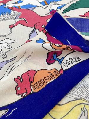 Streetwear Scarf Hermes 326592 SIZE:90cm*90cm