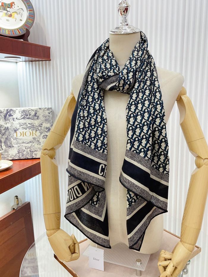 Streetwear Scarf Dior 323675 SIZE:65*185cm