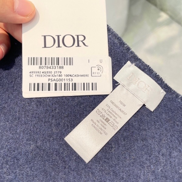 Streetwear Scarf Dior 323699 SIZE:38*190CM