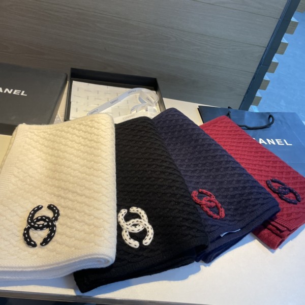 Streetwear Scarf CHANEL 323723 SIZE:33*170cm