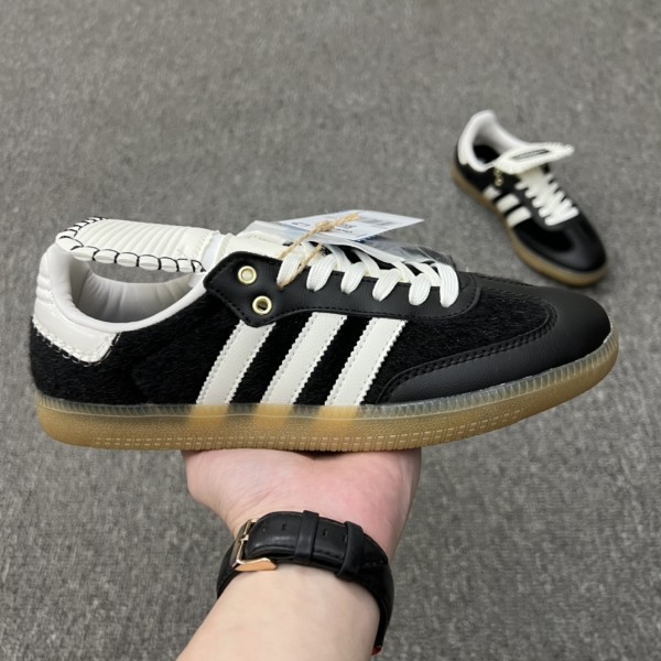 adidas Samba Pony Tonal Wales Bonner Core Black