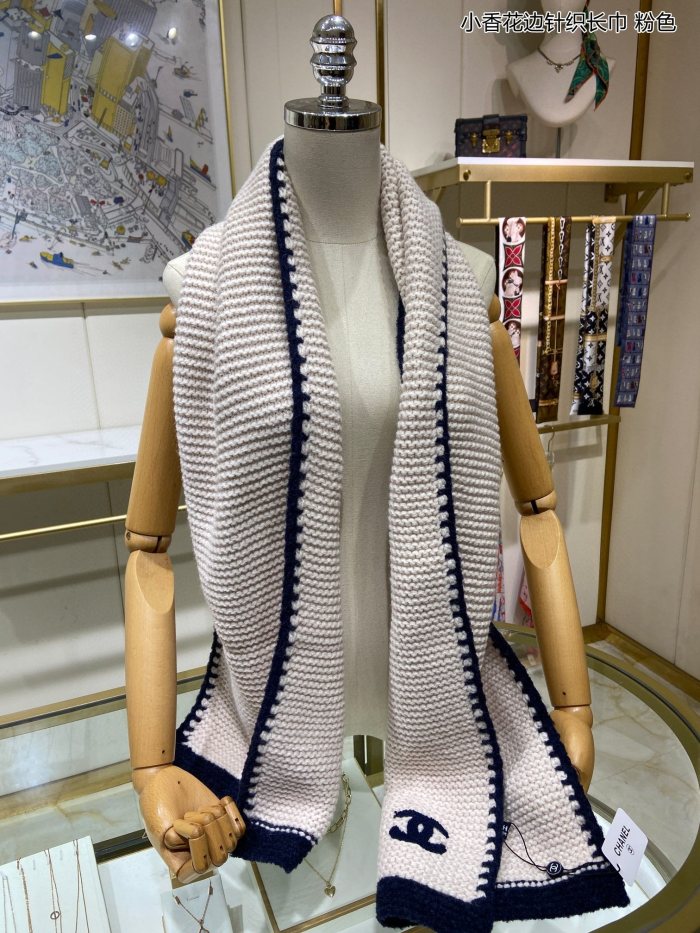 Streetwear Scarf CHANEL 323731 SIZE:33*170cm