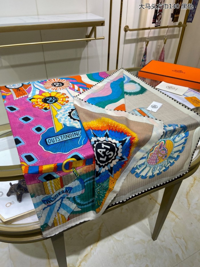 Streetwear Scarf Hermes 323746 SIZE:140cm*140cm