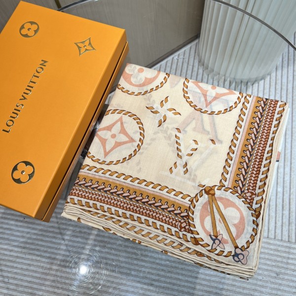 Streetwear Scarf LV 323673 SIZE:140*140cm