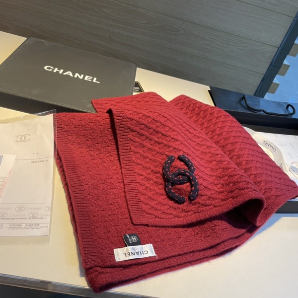 Streetwear Scarf CHANEL 323723 SIZE:33*170cm