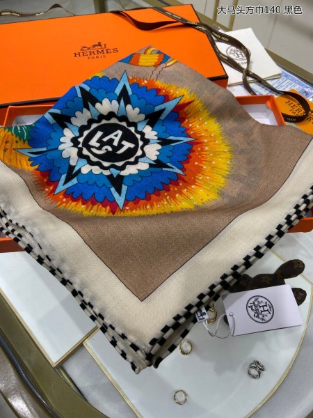 Streetwear Scarf Hermes 323746 SIZE:140cm*140cm
