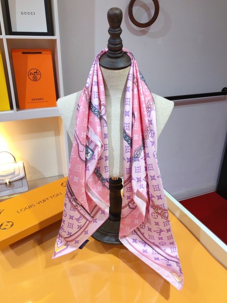 Streetwear Scarf LV 323706 SIZE:90X90cm