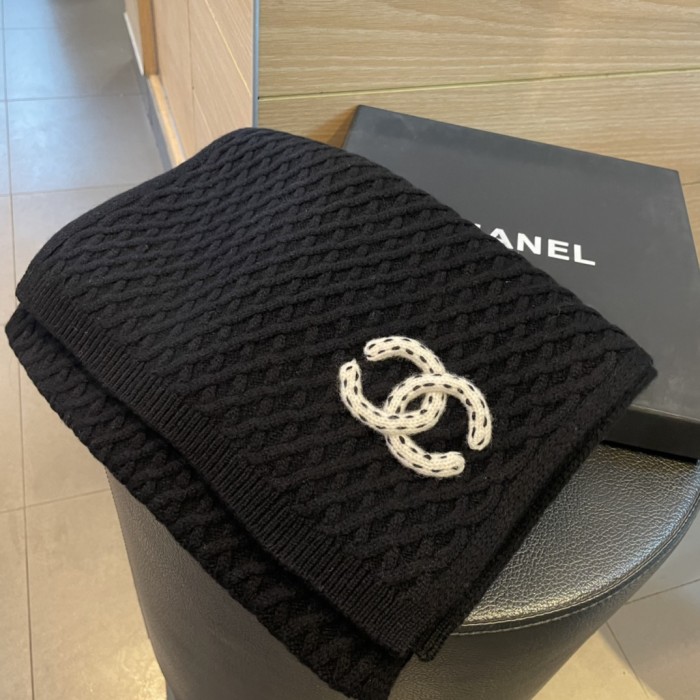 Streetwear Scarf CHANEL 323724 SIZE:33*170cm