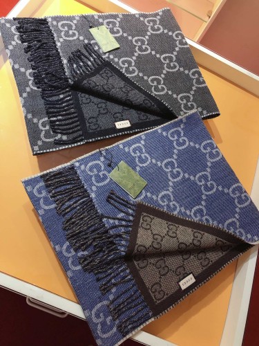 Streetwear Scarf GUCCI 323713 SIZE:34*194cm