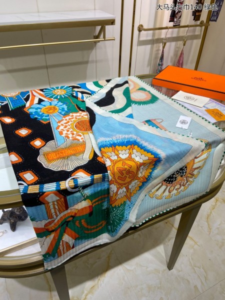 Streetwear Scarf Hermes 323744 SIZE:140cm*140cm