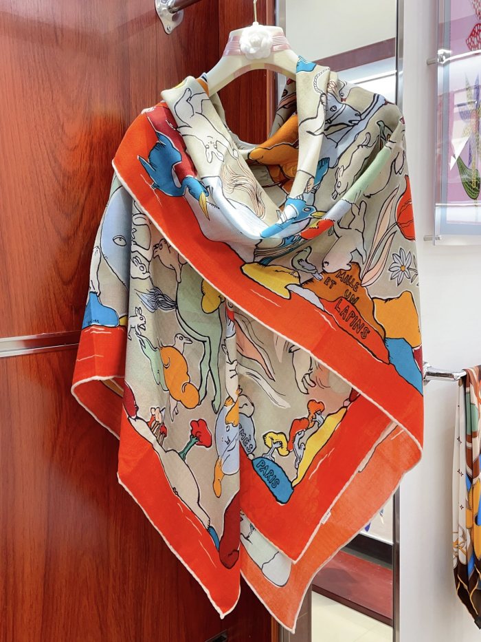 Streetwear Scarf Hermes 326591 SIZE:140cm*140cm