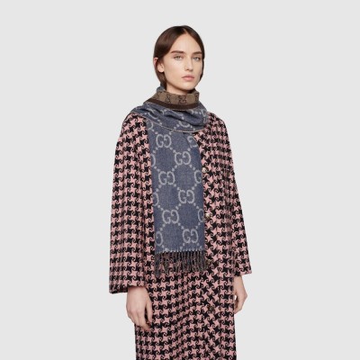 Streetwear Scarf GUCCI 323714 SIZE:34*194cm