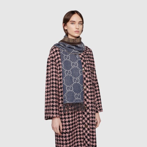 Streetwear Scarf GUCCI 323714 SIZE:34*194cm