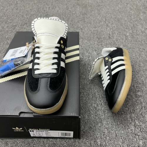 adidas Samba Pony Tonal Wales Bonner Core Black