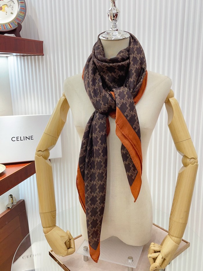 Streetwear Scarf CELINE 326607 size:135cm*135cm