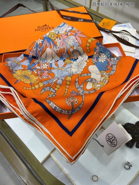 Streetwear Scarf Hermes 323736 SIZE:140cm*140cm