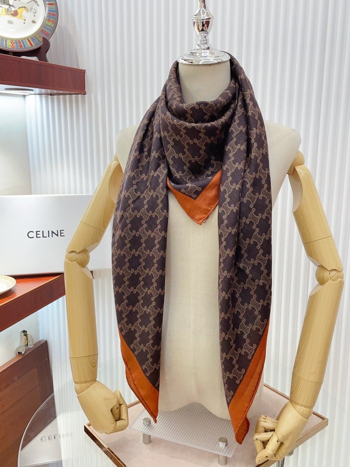 Streetwear Scarf CELINE 326607 size:135cm*135cm