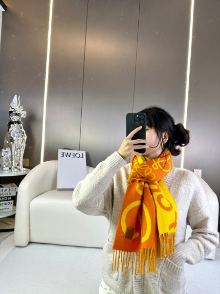 Streetwear Scarf Loewe 323666 SIZE:35 x 180cm