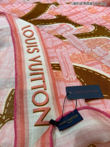 Streetwear Scarf LV 323742 SIZE:140*140cm
