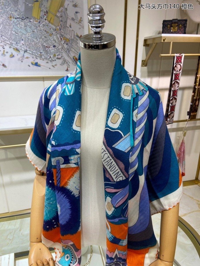 Streetwear Scarf Hermes 323745 SIZE:140cm*140cm