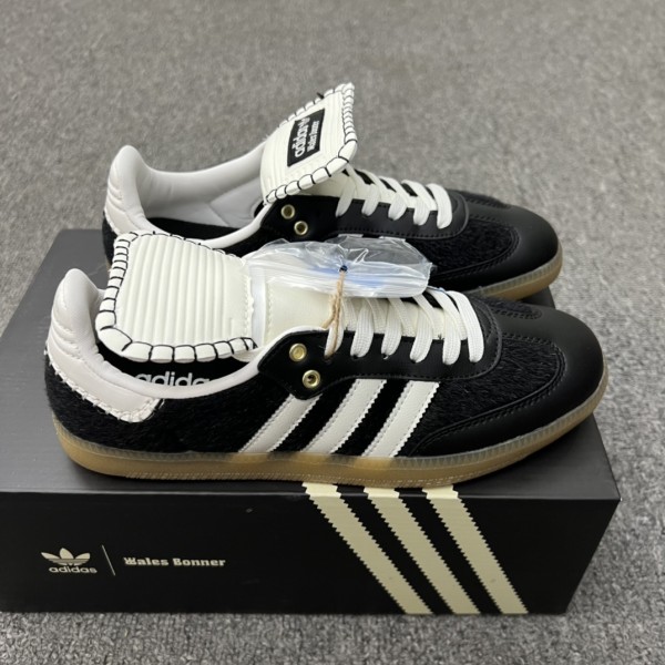 adidas Samba Pony Tonal Wales Bonner Core Black