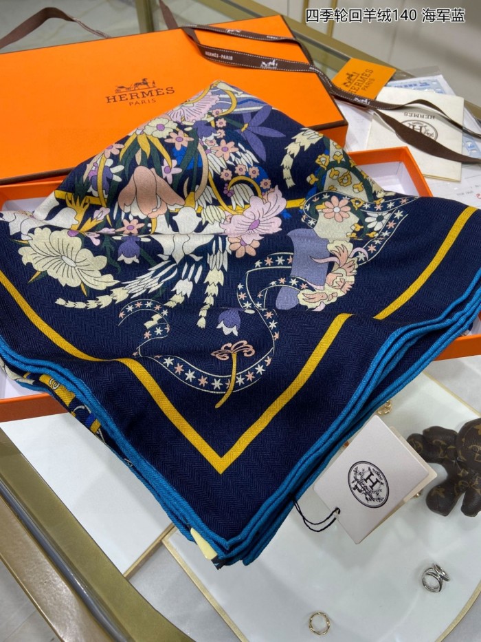 Streetwear Scarf Hermes 323737 SIZE:140cm*140cm