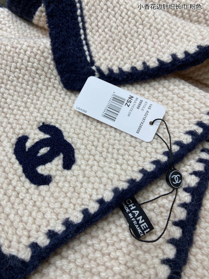 Streetwear Scarf CHANEL 323731 SIZE:33*170cm