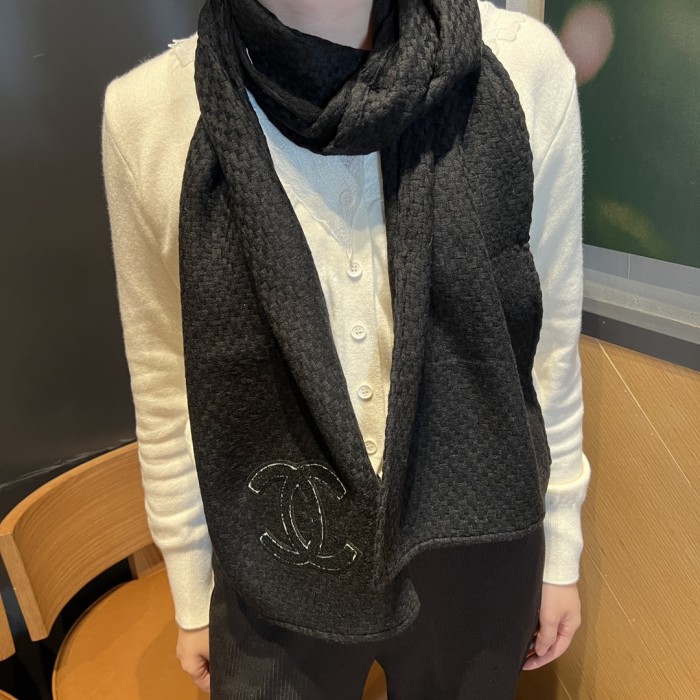 Streetwear Scarf CHANEL 323670 size：30*175cm
