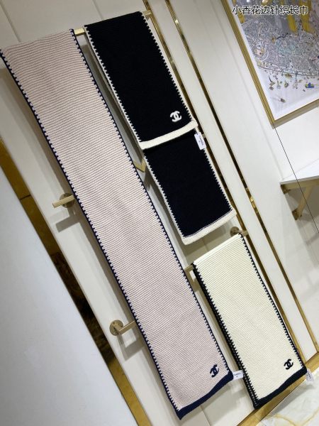 Streetwear Scarf CHANEL 323732 SIZE:33*170cm