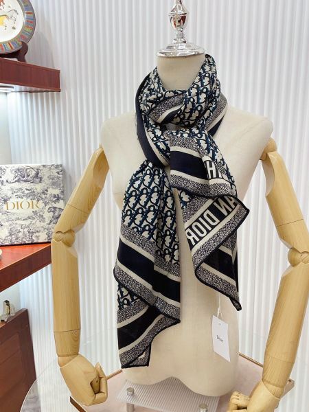 Streetwear Scarf Dior 323675 SIZE:65*185cm