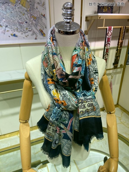 Streetwear Scarf Hermes 326570 SIZE:110*200cm
