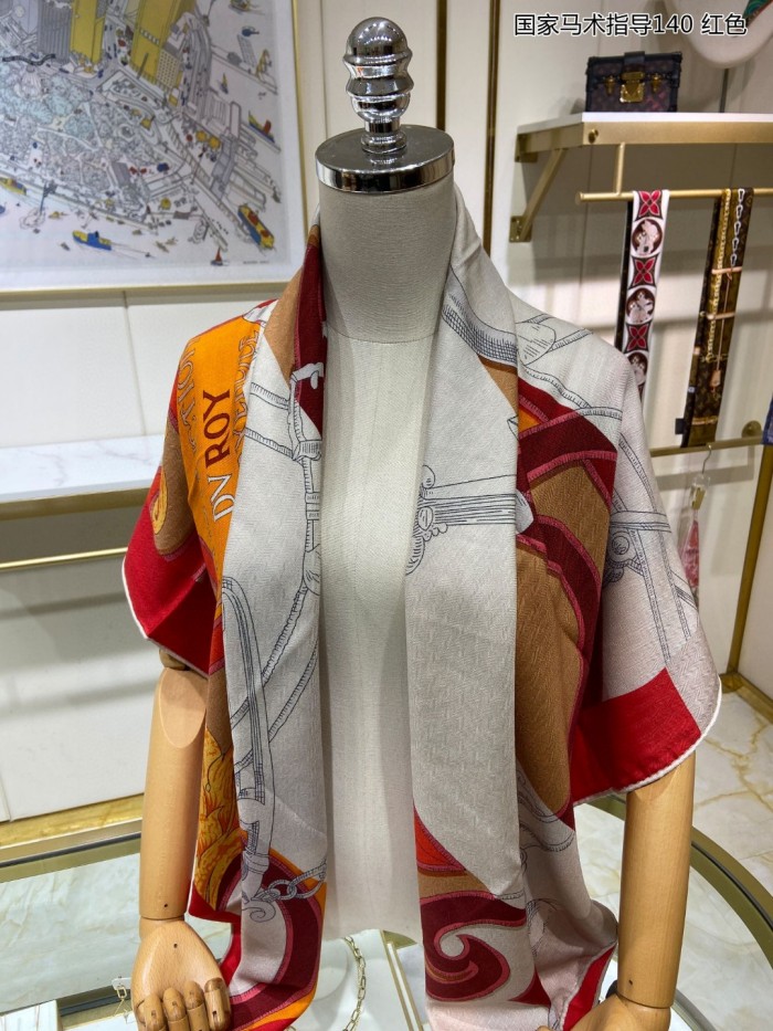 Streetwear Scarf Hermes 326582 SIZE:140cm*140cm