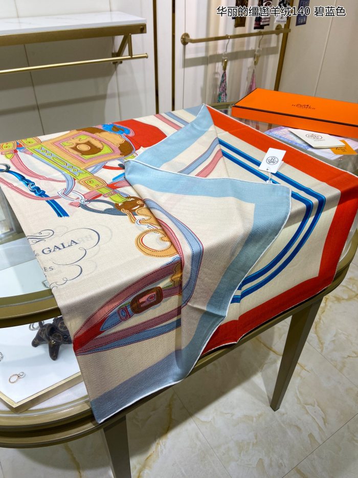 Streetwear Scarf Hermes 326558 SIZE:140cm*140cm