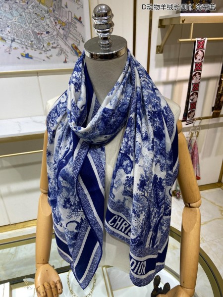 Streetwear Scarf Dior 326562 SIZE:65*185cm