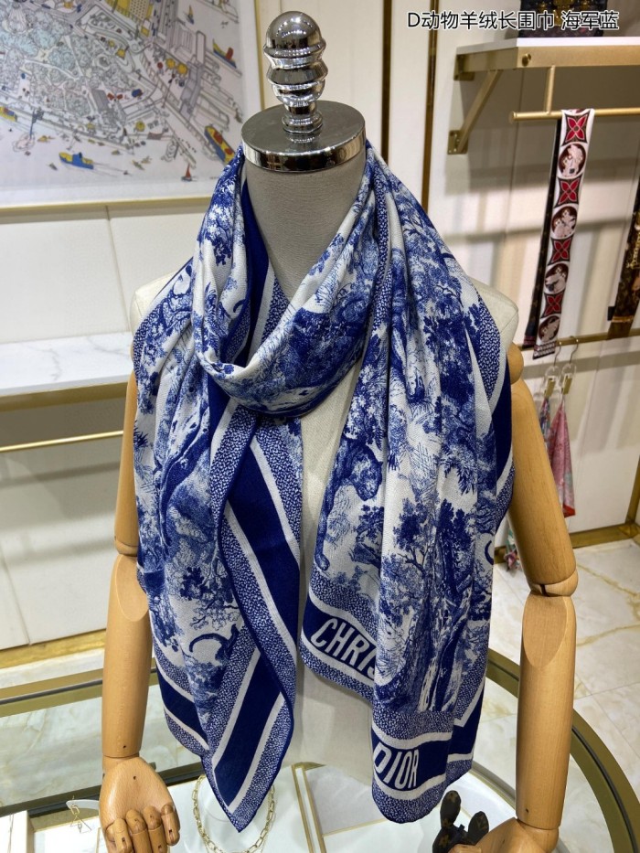 Streetwear Scarf Dior 326562 SIZE:65*185cm