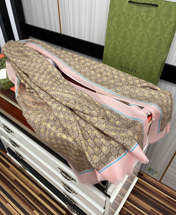 Streetwear Scarf GUCCI 326476 SIZE:100x200cm
