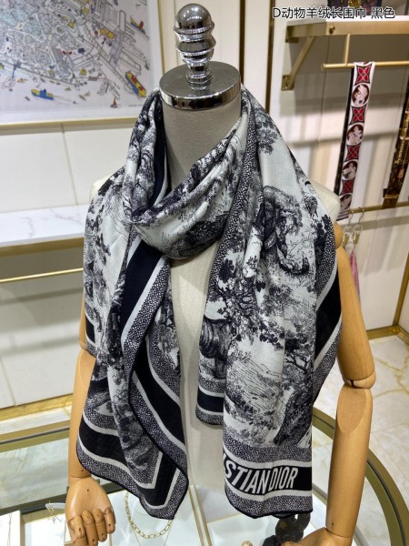 Streetwear Scarf Dior 326564 SIZE:65*185cm
