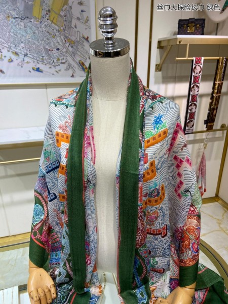 Streetwear Scarf Hermes 326572 SIZE:110*200cm