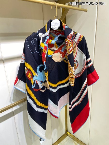 Streetwear Scarf Hermes 326559 SIZE:140cm*140cm