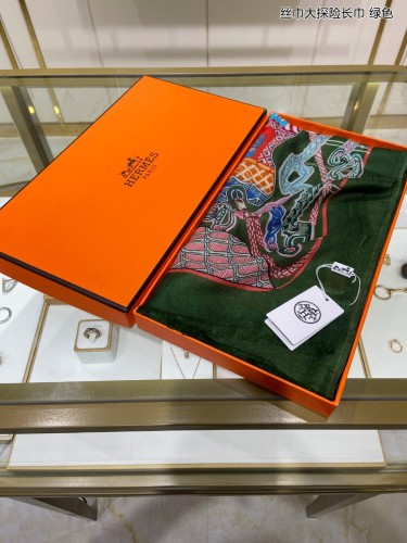 Streetwear Scarf Hermes 326572 SIZE:110*200cm